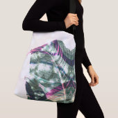 Abstracte leboog crossbody tas (Dichtbij)