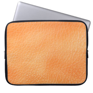 Abstracte lederen achtergrond, accessoires laptop sleeve