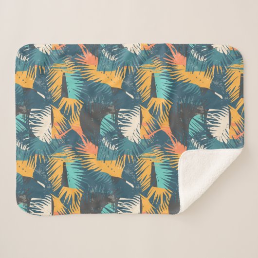 Abstracte lederen dekens (Voorkant (horizontaal))