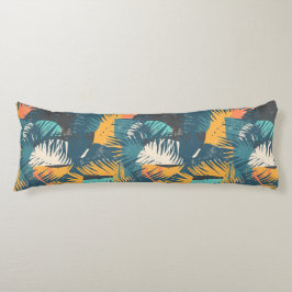 Abstracte lederen patrooncarrosserie kussens