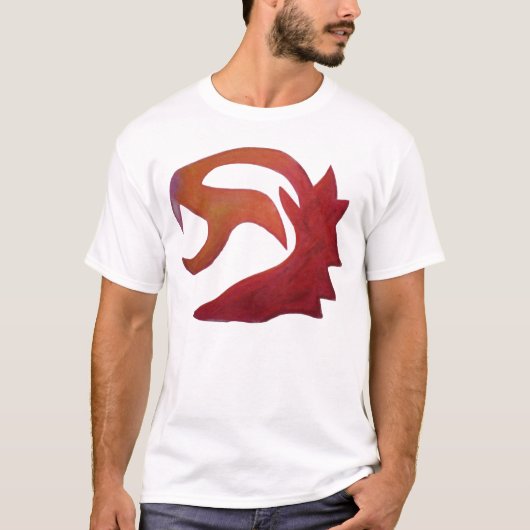 Abstracte leeuw t-shirt (Voorkant)