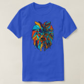 Abstracte leeuw t-shirt (Design voorkant)