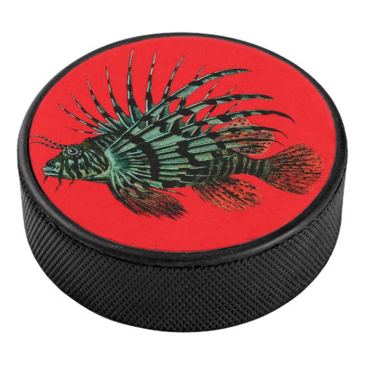 Abstracte leeuwen Hockey Puck (3/4)