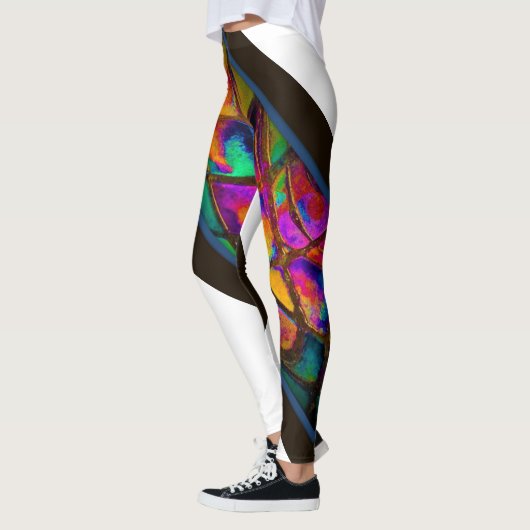 Abstracte Leggings (Links)