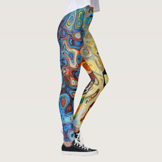 Abstracte Leggings (Rechts)