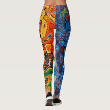 Abstracte Leggings