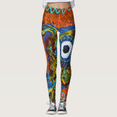 Abstracte Leggings (Voorkant)
