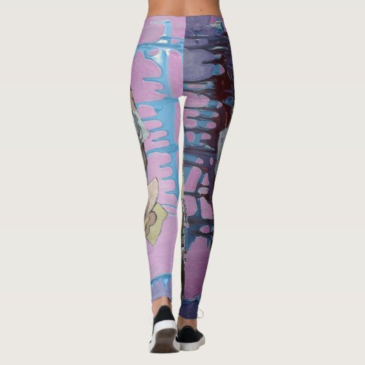 Abstracte Leggings (Achterkant)