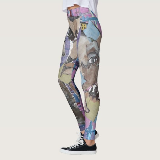Abstracte Leggings (Links)