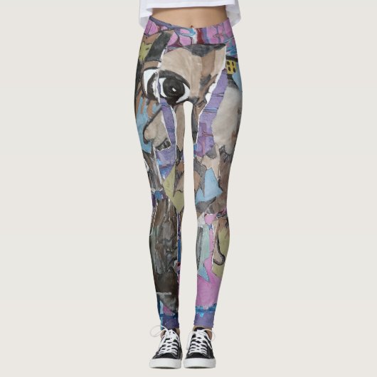 Abstracte Leggings (Voorkant)