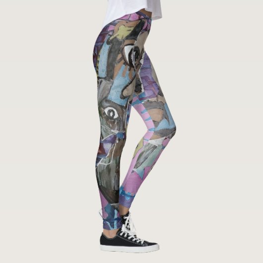 Abstracte Leggings (Rechts)