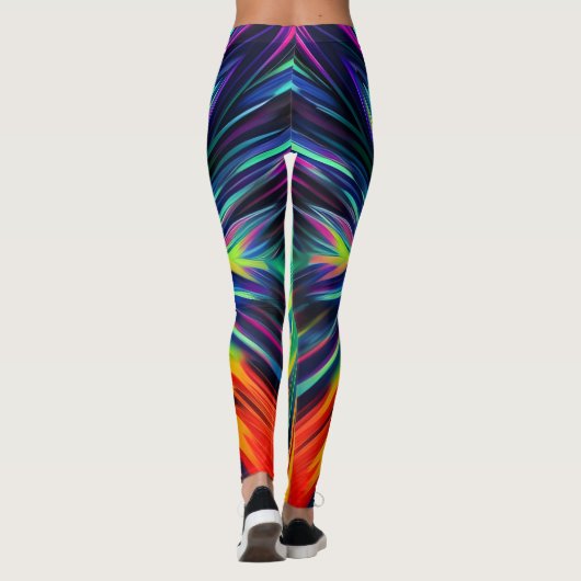 Abstracte Leggings (Achterkant)
