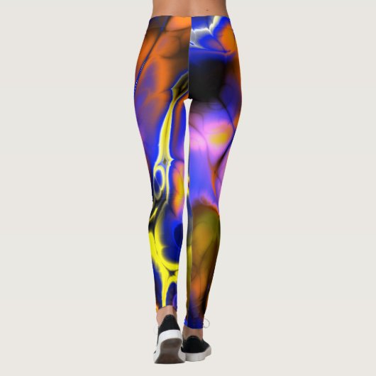 Abstracte Leggings (Achterkant)