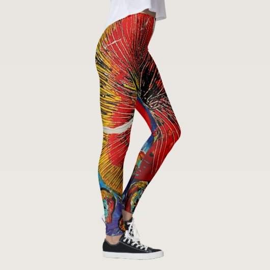 Abstracte leggings (Rechts)