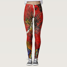 Abstracte leggings