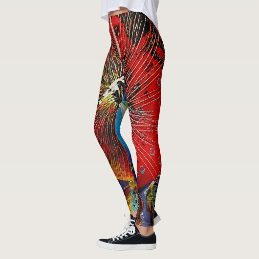 Abstracte leggings (Links)