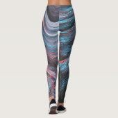 Abstracte Leggings (Achterkant)