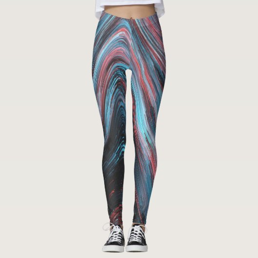 Abstracte Leggings (Voorkant)