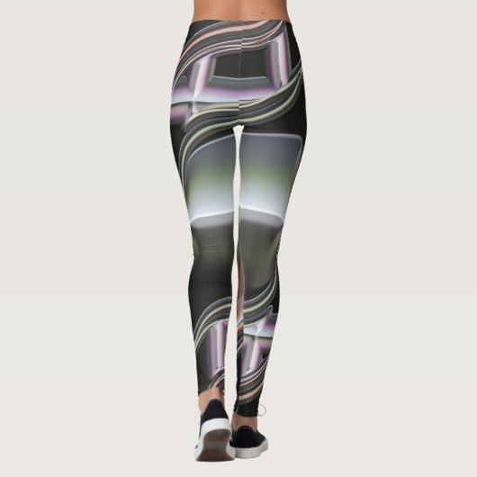 Abstracte Leggings (Achterkant)