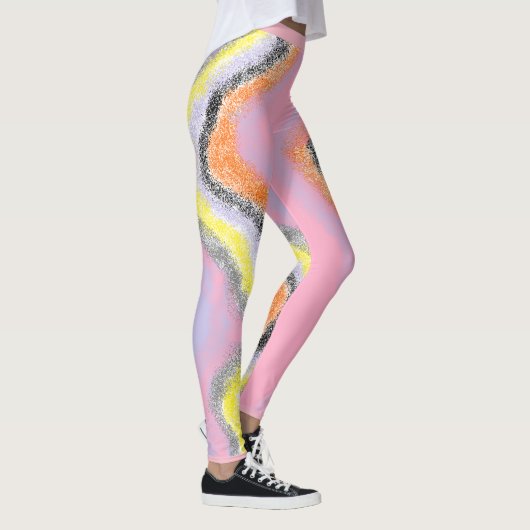 Abstracte Leggings (Rechts)