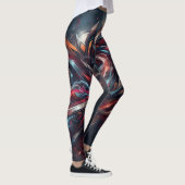 Abstracte Leggings (Rechts)