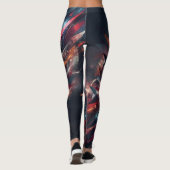 Abstracte Leggings (Achterkant)