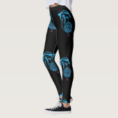 Abstracte Leggings Dolphin (Links)
