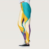 Abstracte Leggings in Artsy (Links)