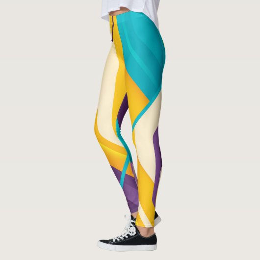 Abstracte Leggings in Artsy (Links)