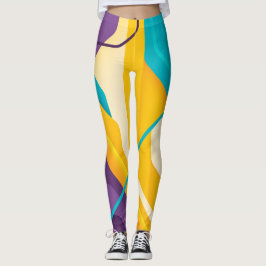 Abstracte Leggings in Artsy