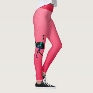 Abstracte Leggings in Ostrich