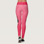 Abstracte Leggings in Ostrich (Achterkant)