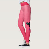 Abstracte Leggings in Ostrich (Links)