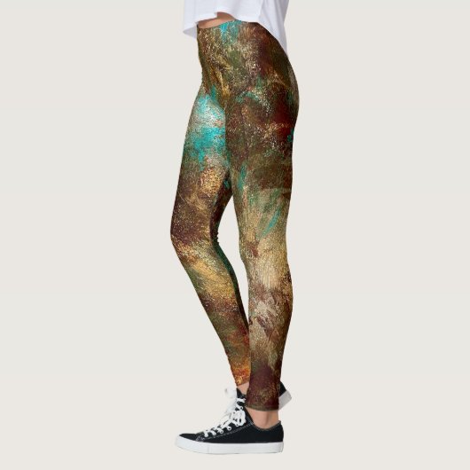 Abstracte Leggings koper (Links)