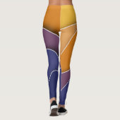 abstracte leggings najaar (Achterkant)