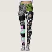 ABSTRACTE Leggings PEACE (Voorkant)