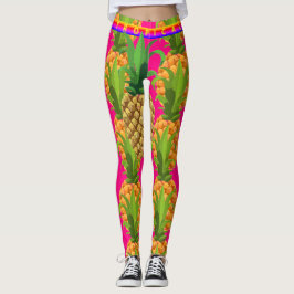 Abstracte Leggings van de zoete roze liefde