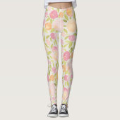 Abstracte Leggings voor het Floral-ontwerp van het (Voorkant)