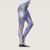 Abstracte Leggings voor lavendel en pasta - "Naomi (Rechts)