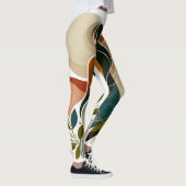 Abstracte Leggings voor paarden en vrouwen (Rechts)