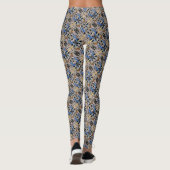 Abstracte Leggings voor patroonkleur (Achterkant)