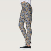 Abstracte Leggings voor patroonkleur (Links)