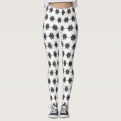 Abstracte Leggings voor stamogen (Voorkant)