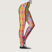 Abstracte Leggings voor stripe kleuren (Rechts)