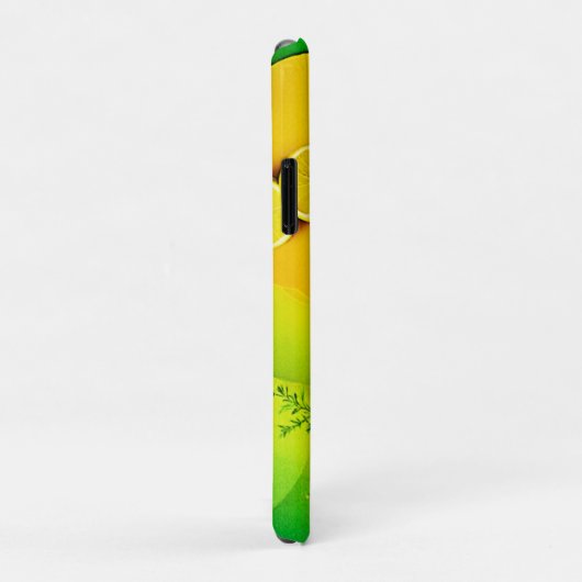 Abstracte Lemon Limoen Natuur Art Case-Mate iPhone Case (Achterkant/rechts)