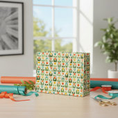 Abstracte Lente Bloemen Grote Geschenktas Groot Cadeauzakje