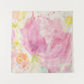 Abstracte lente-Florals Wandkleed (Voorkant (horizontaal))