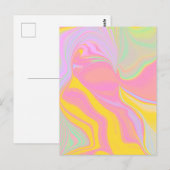 Abstracte Lente Zonsopgang Briefkaart (Voorkant / Achterkant)