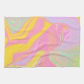 Abstracte Lente Zonsopgang Theedoek (Horizontaal)