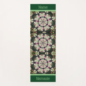 Abstracte lentesbloesem - Vloerkunst gepersonalise Yogamat (Voorkant)